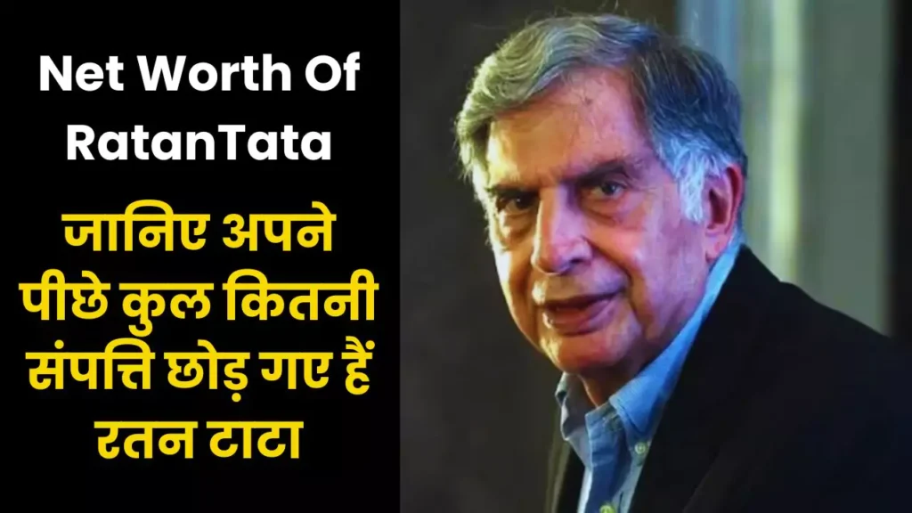 Ratan-Tata Net Worth