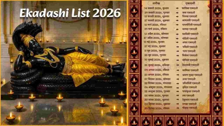 Ekadashi List 2026