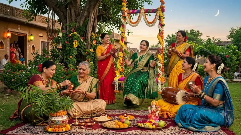 kajri teej vrat katha 